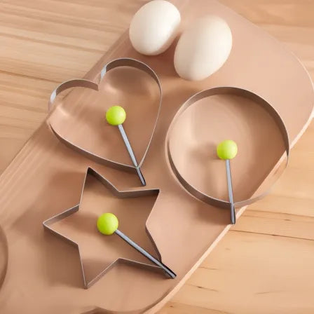 Nordhalsa™ 5-delars äggringsset i rostfritt stål