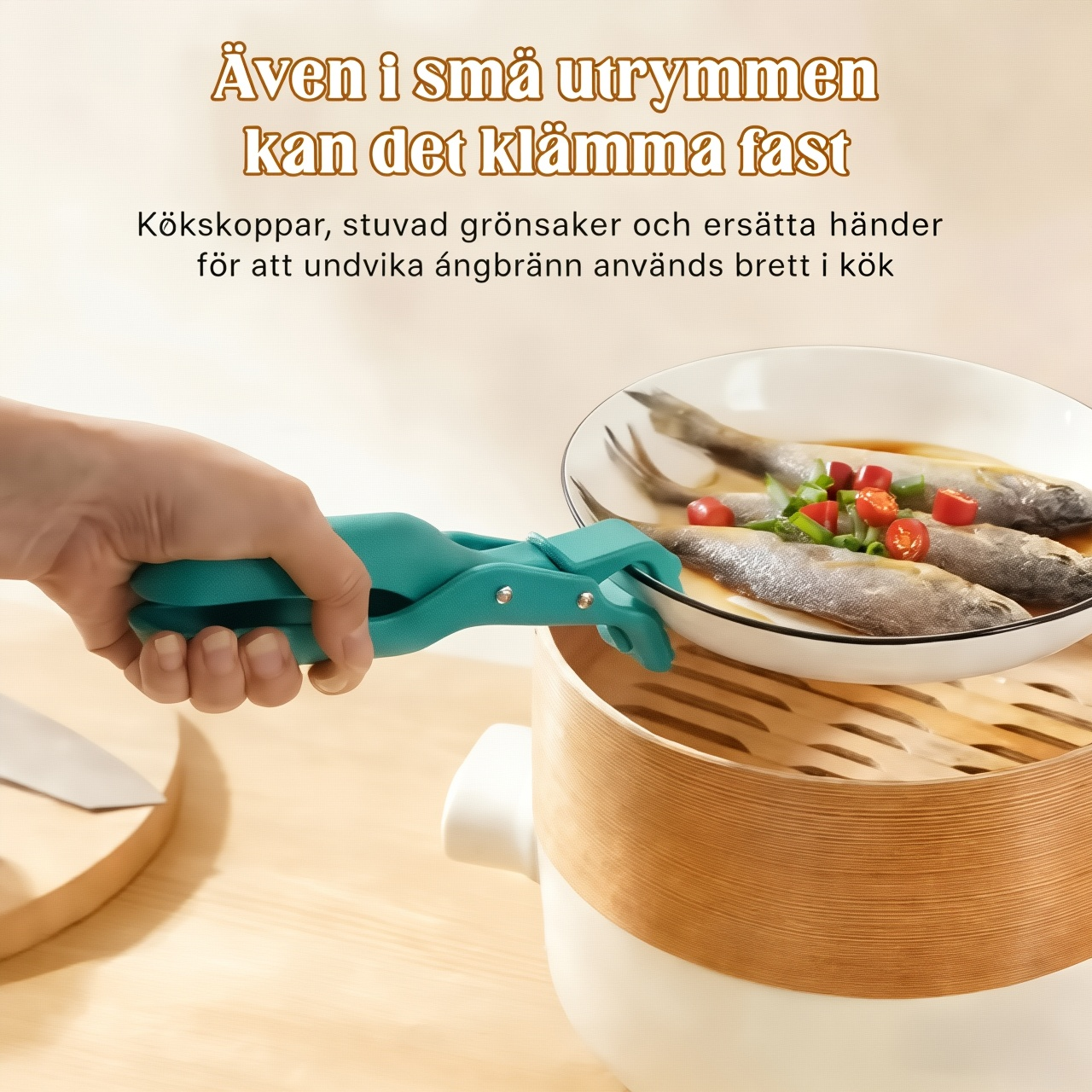 Nordhalsa™ Anti-bränning Skålhållare för Köket